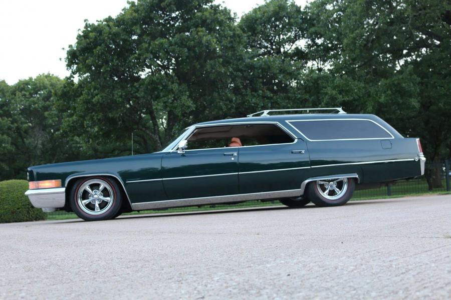  Cadillac DeVille 9-passenger Station Wagon by WISCO (B9114767) 1969 года  (фото 19 из 147)